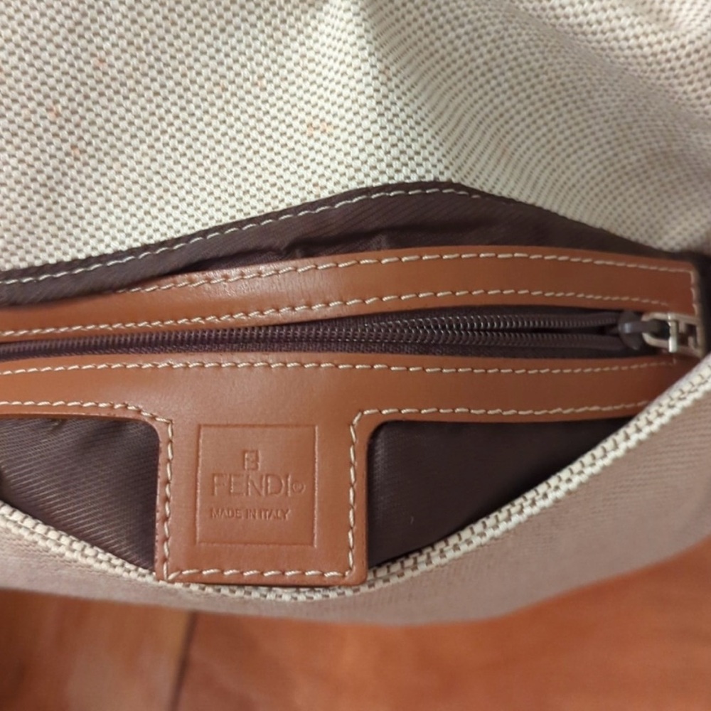Vintage Fendi Canvas Baguette - Picture 2 of 10